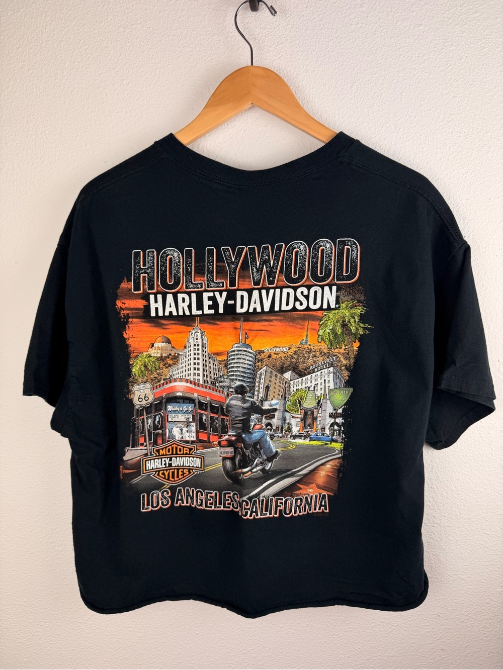 Harley Davidson Hollywood Graphic Tee Shirt Size XL